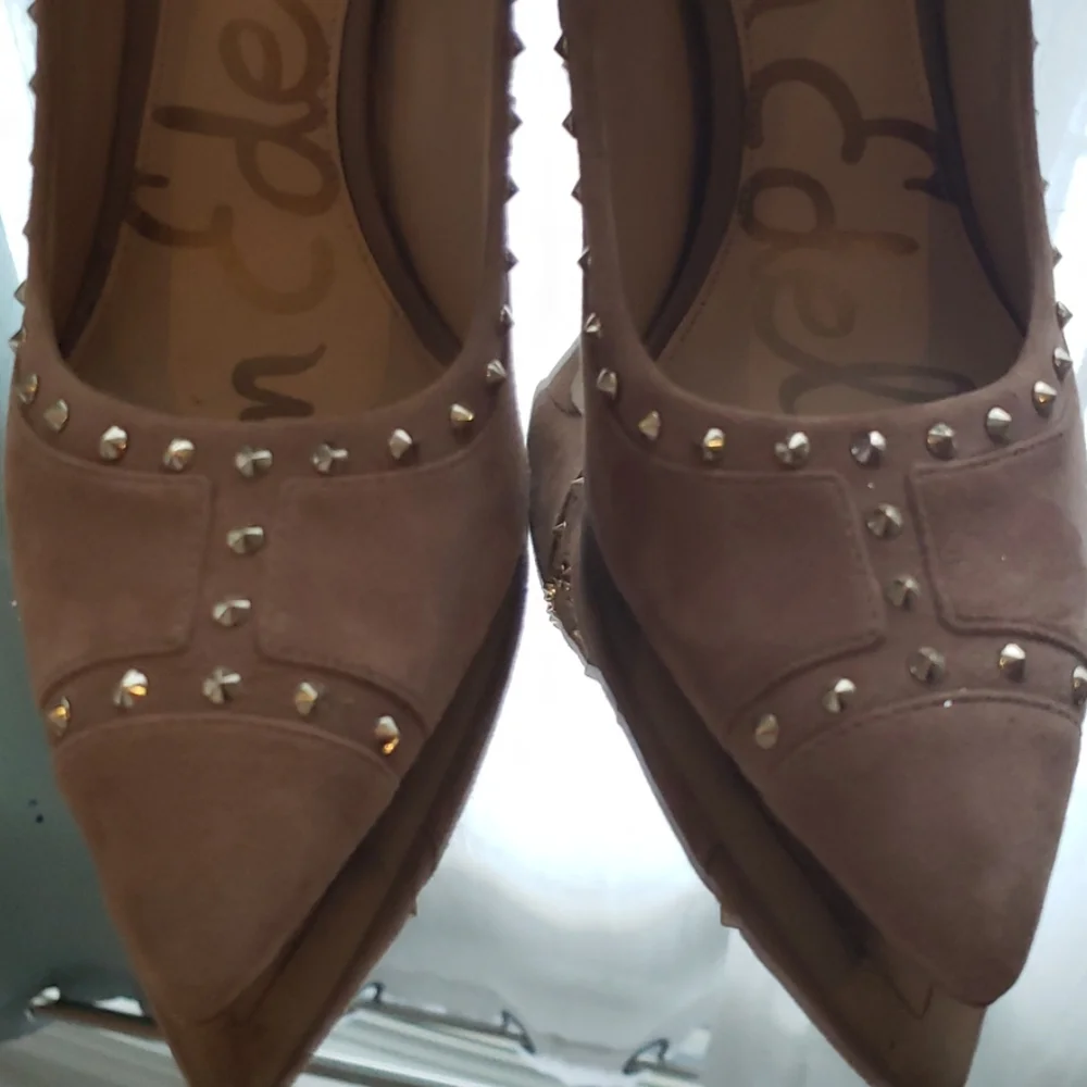 Sam Edelman Hyden tan leather high heels - Picture 5 of 10